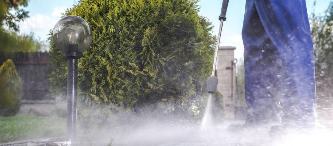 Power or pressure washing can clean your driveway, decks and other exterior features. (Dreamstime/TNS)